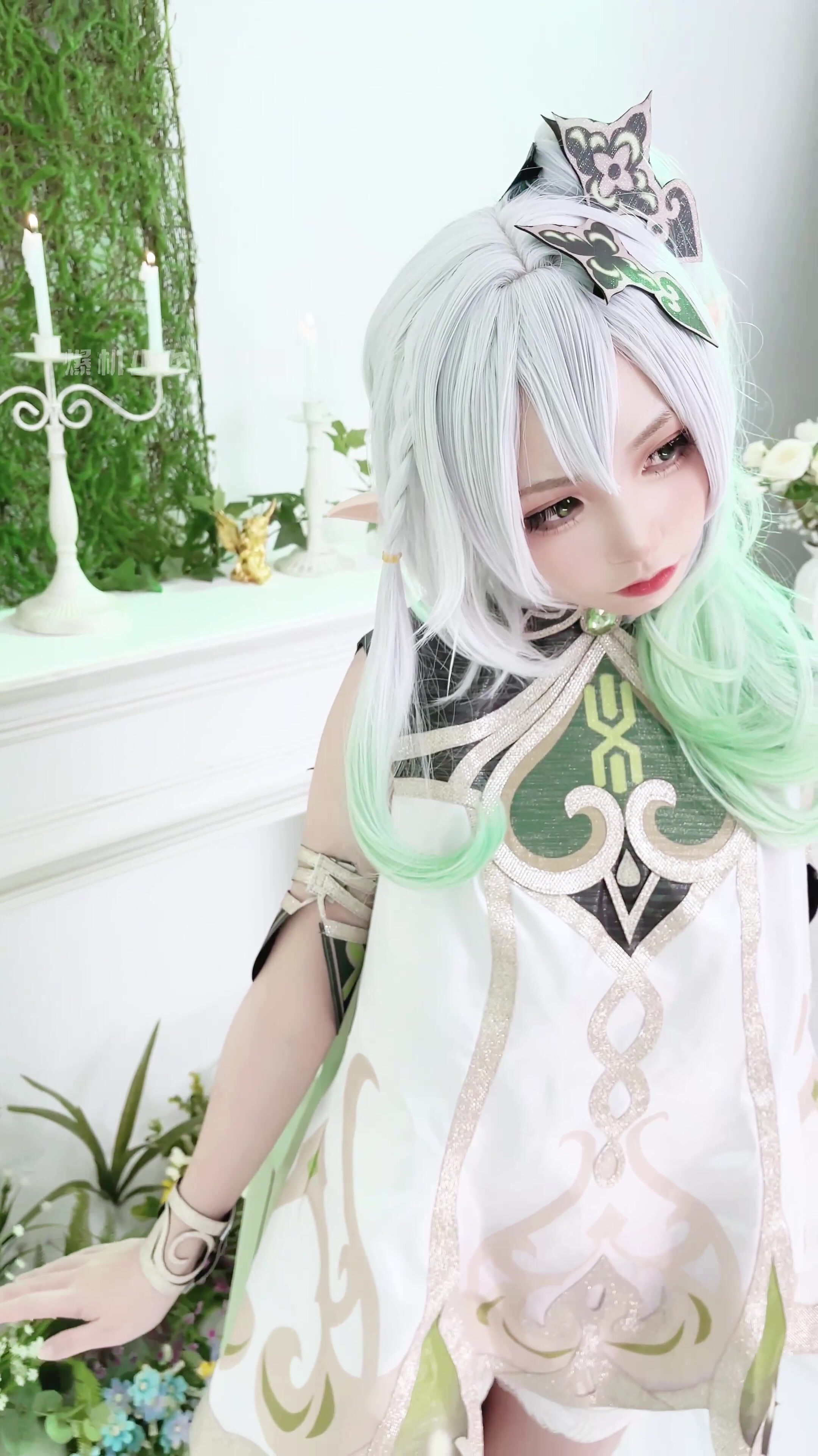เทพธิดาแห่งอุตสาหกรรม ACG ระดับไฮเอนด์ ▌Meow Xiaoji▌สมาชิก Treasure T3 "Genshin Impact Nasida" คอลเลกชันซากสาวแฟนตาซีสุดสวยที่ต้องมีคำชม!