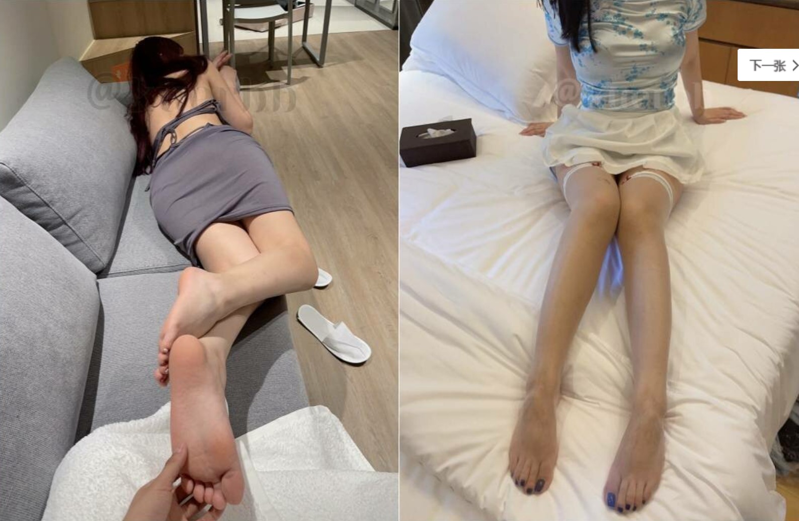 The "Queer" Goddess of Ruthless Silk Foot Juicer has been away for a day. Jiojio is super sour and the bad brother wants to fuck me. Who can resist the temptation of black shiny silk (1)