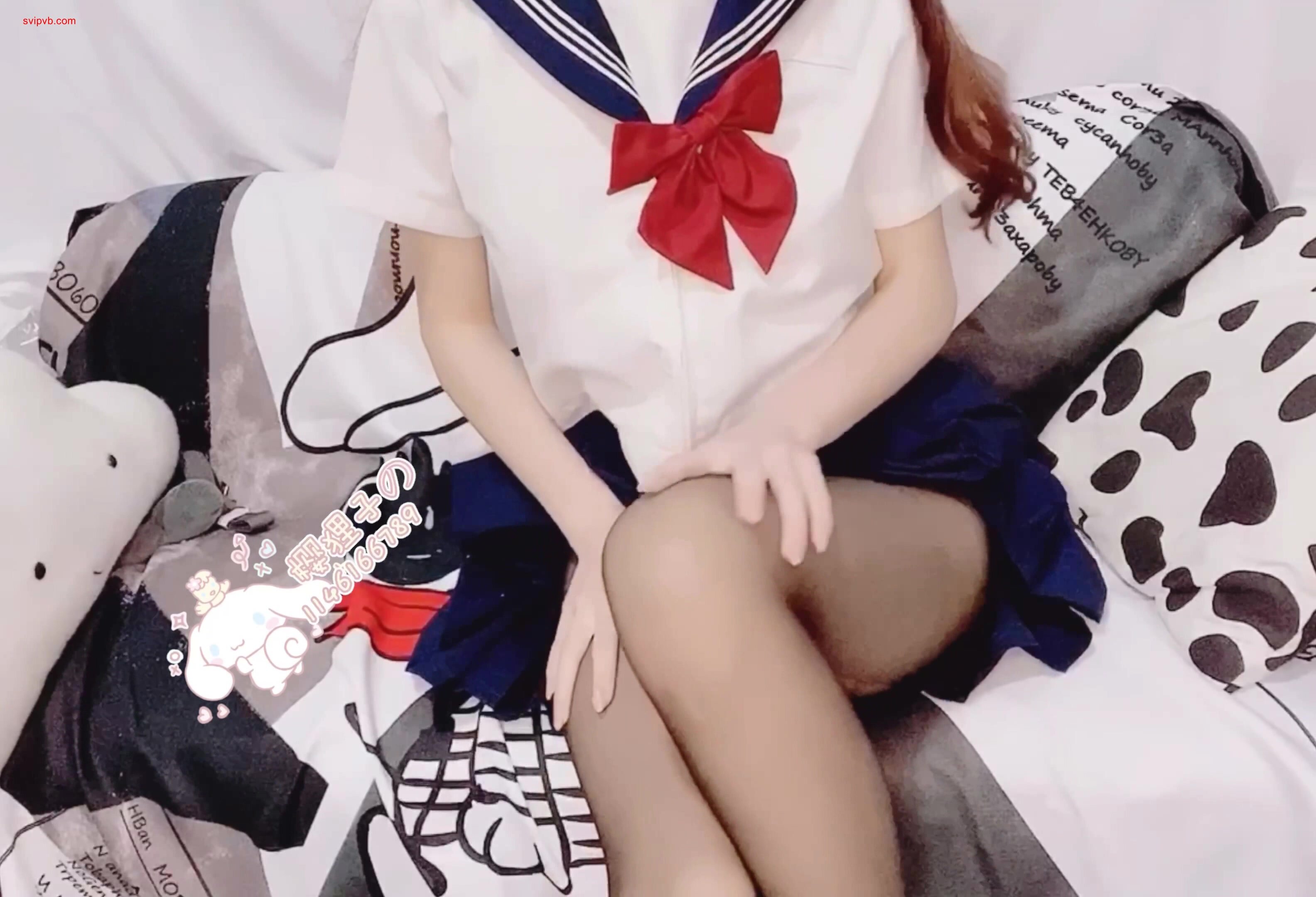 Welfare Ji Sakura Taniko black stockings JK squirting