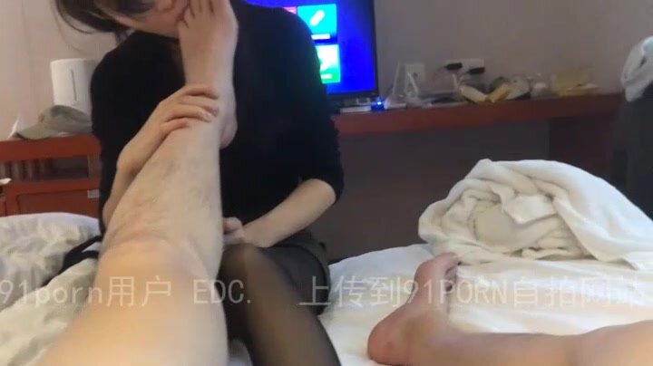 Thương hiệu cũ của Twitter "91VCR" "Mr. D và Miss C" video trả phí, chuyên về những cô gái đi khách mặc tất chân dài chất lượng cao, gia đình tốt, người mẫu nữ① (11)