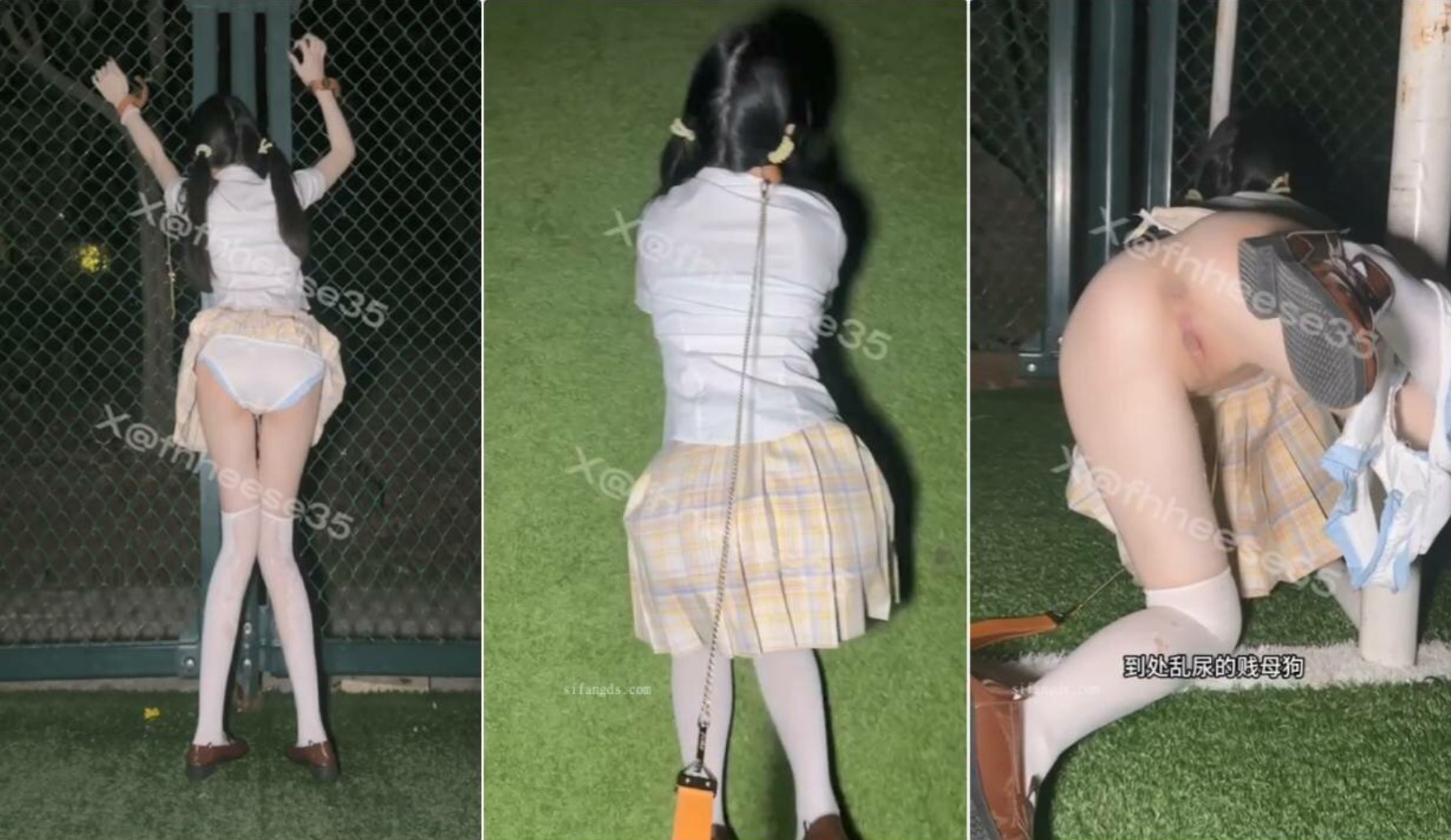 Freshman Broadcasting Department Miss [Xiaomei] Football Field Training