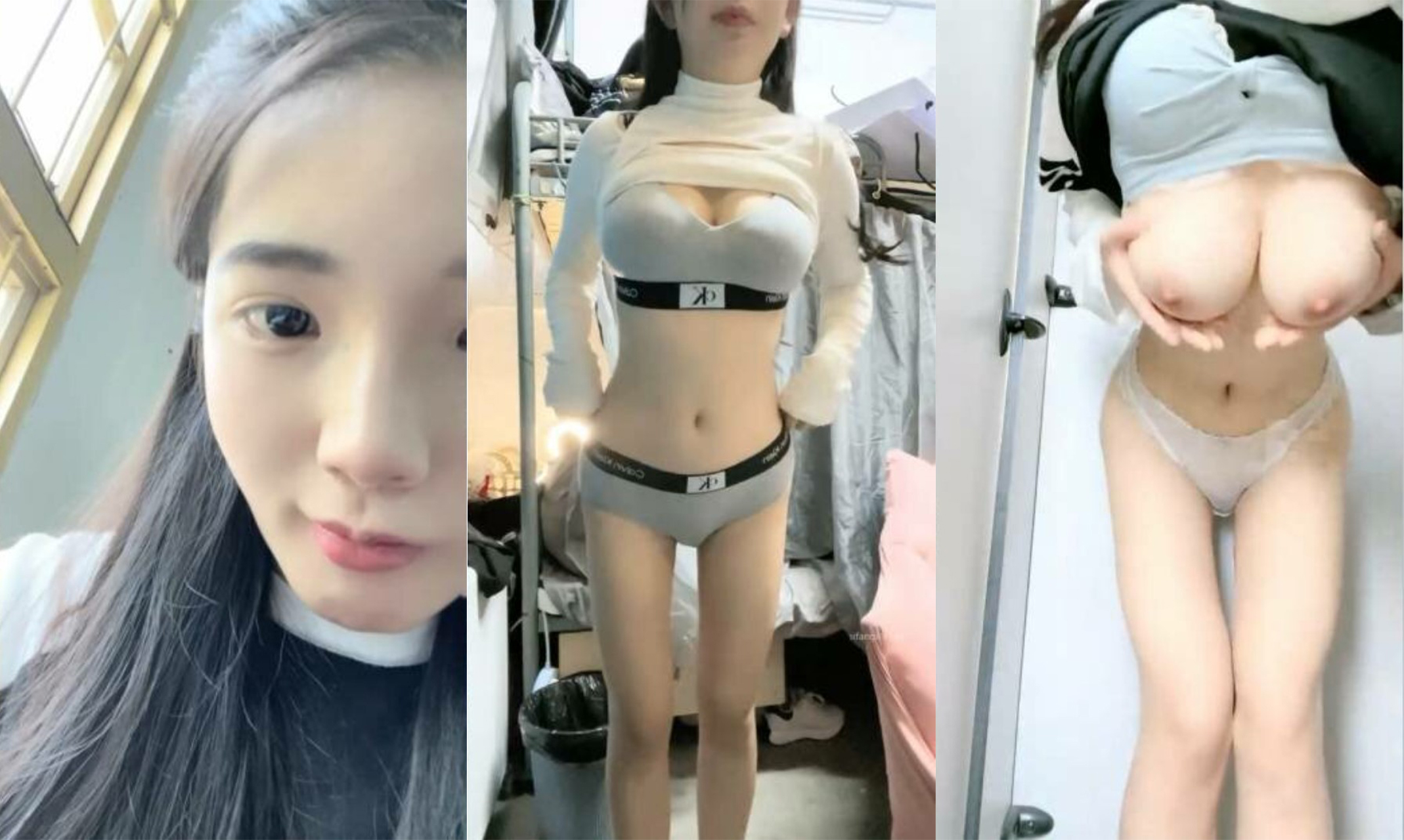 [Wajah sebenar menunjukkan pelajar perempuan] Disesuaikan oleh seorang lelaki kaya, gadis sekolah yang cantik [gadis kedua] kebajikan, menunjukkan payudara di dalam kelas, melancap di asrama, pussy sanggul kukus yang indah (2)