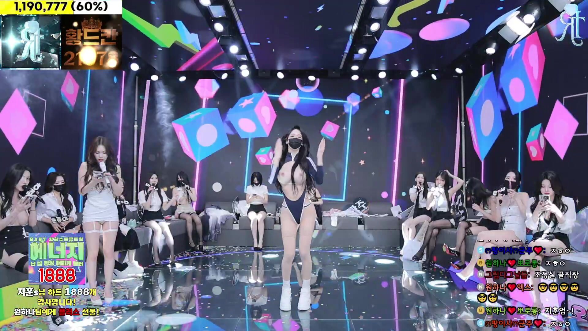 BJ脱衣舞女团【Jinricp】第四季第五期_荷娜单人Cut(1)